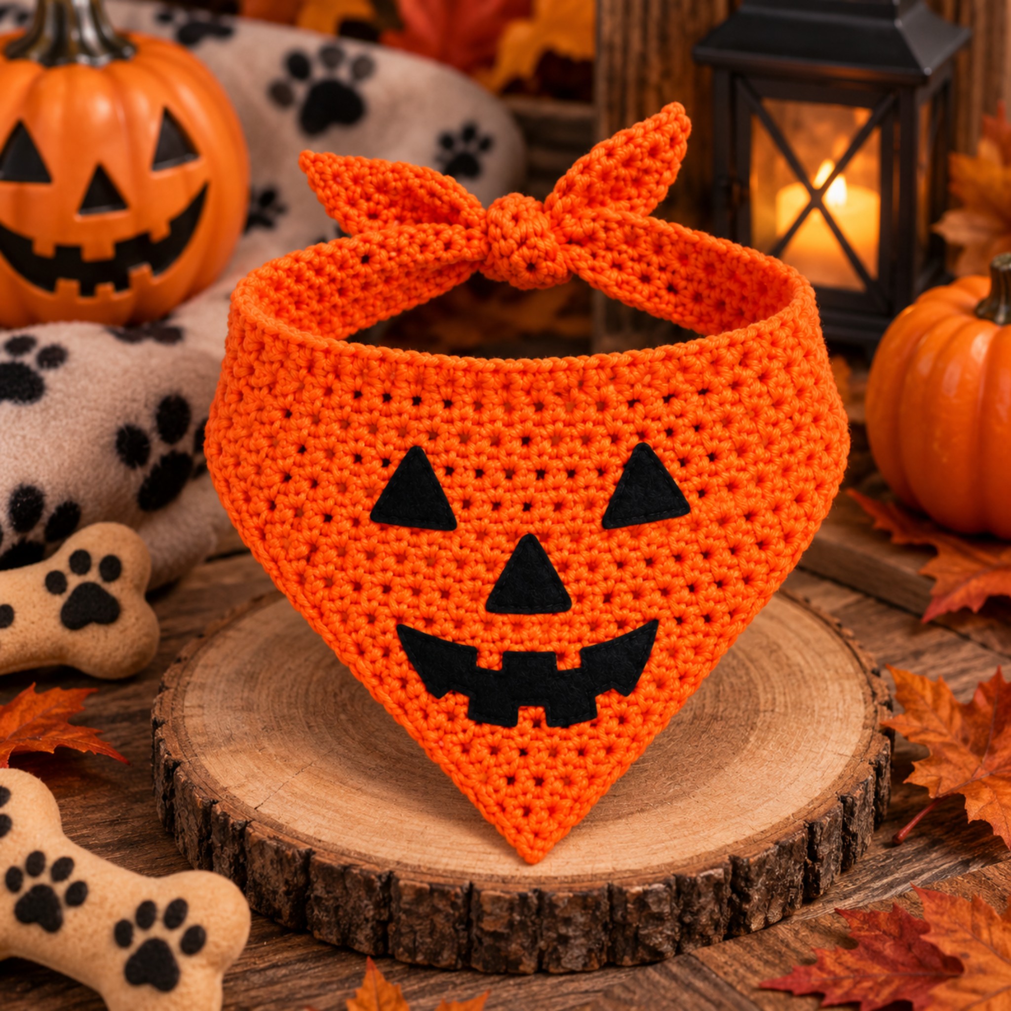 Bandana Halloween Zucca per Animali Domestici